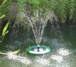 Mauk Solarspringbrunnenpumpe Rund Grün