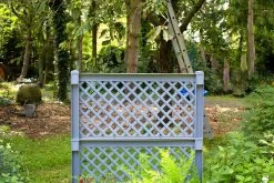 Pflanzkasten Groß Mit Spalier 100 Cm, Grau -Heimische Küche Geschäft 1841199001 prod 005