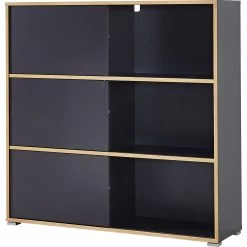 Germania Schiebetürregal Slide In Anthrazit / Sonoma Eiche Nachbildung Klein -Heimische Küche Geschäft 1876412002 prod 004