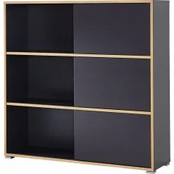 Germania Schiebetürregal Slide In Anthrazit / Sonoma Eiche Nachbildung Klein -Heimische Küche Geschäft 1876412002 prod 005