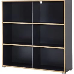 Germania Schiebetürregal Slide In Anthrazit / Sonoma Eiche Nachbildung Klein -Heimische Küche Geschäft 1876412002 prod 006