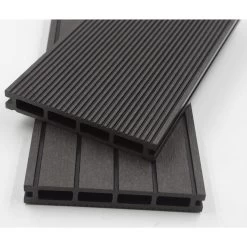 Home Deluxe WPC Samana Terrassendielen, Anthrazit, 1 M² (2,20 M)