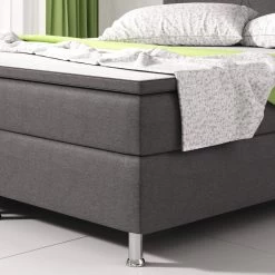 Inter Handels Boxspringbett Boston 180x200 Cm Anthrazit -Heimische Küche Geschäft 1933391001 prod 005