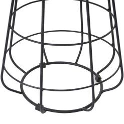 Beistelltisch Mit Stauraum MCW-A80, Nachttisch Kaffeetisch, Industriedesign Echtholz Ø35cm -Heimische Küche Geschäft 1974919000 prod 005