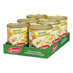 Erasco Reistopf Mit Fleischklößchen 800 G, 6er Pack