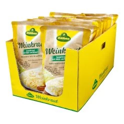 Kühne Sauerkraut Mild 500 G, 16er Pack