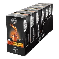 Cafet Für Cremesso Crema Classico Kaffee 16 Kapseln 88 G, 6er Pack