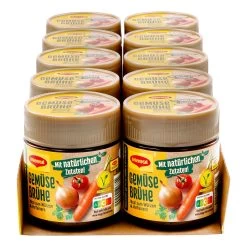 Maggi Gemüsebrühe Ergibt 7 Liter, 10er Pack