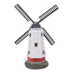 Solar LED-Windmühle MCW-G95, Gartendeko Tischdeko Dekofigur, In-/Outdoor -Heimische Küche Geschäft 2165353000 prod 005