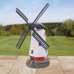 Solar LED-Windmühle MCW-G95, Gartendeko Tischdeko Dekofigur, In-/Outdoor -Heimische Küche Geschäft 2165353000 prod 006