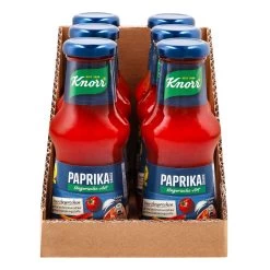 Knorr Paprikasauce Ungarische Art 250 Ml, 6er Pack