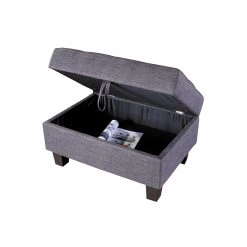 Home Deluxe Polsterecke Rom Sofa Links, Mit Hocker -Heimische Küche Geschäft 2173440000 prod 005