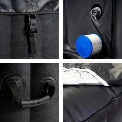 Whirlpool MCW-E32, 4 Personen In-/Outdoor Heizbar Aufblasbar 150x150cm FI-Schalter -Heimische Küche Geschäft 2174283000 prod 005