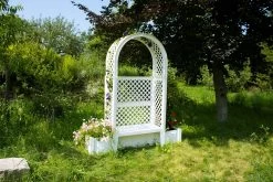 Gartenbank "Amsterdam", Weiß