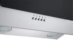 Respekta Schräghaube 60 Cm Edelstahl/Schw. CH 2060 SBM -Heimische Küche Geschäft 2208352000 prod 003