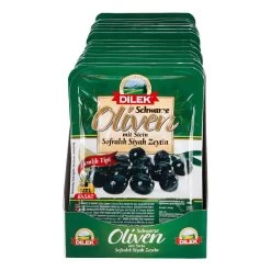 Dilek Schwarze Oliven "Gemlik Tipi" 400 G, 15er Pack