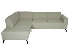 Ecksofa MCW-J60, Couch Sofa Mit Ottomane Links, Made In EU, Wasserabweisend ~ Stoff/Textil Sand-braun -Heimische Küche Geschäft 2248422005 prod 002