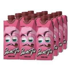 Suchttea Ice Tea Bubblegum 0,5 Liter, 12er Pack