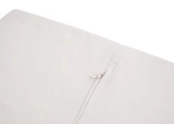 Sitzbank MCW-J49, Polsterbank Garderobenbank, Kissen Aufbewahrungsboxen Staufach 47x110x40cm ~ Weiß, Polster Creme-weiß -Heimische Küche Geschäft 2284969000 prod 006