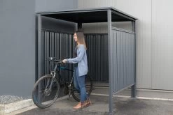 Westmann Fahrrad- Und Raucherunterstand Anthrazit 180x200 Cm -Heimische Küche Geschäft 2307387000 prod 006