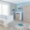 Nonjoo. Babyzimmer Hanna Set 5: Best. Aus Babybett, Kommode, Wickelaufsatz, Wandboard, Regal Mit 6 Fächern Und Kleiderschrank 2-trg. -Heimische Küche Geschäft 2357182000 prod 001