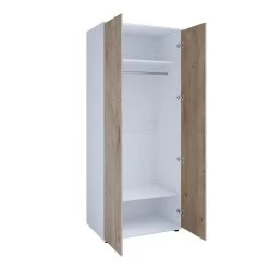 Nonjoo. Babyzimmer Hanna Set 5: Best. Aus Babybett, Kommode, Wickelaufsatz, Wandboard, Regal Mit 6 Fächern Und Kleiderschrank 2-trg. -Heimische Küche Geschäft 2357182000 prod 003