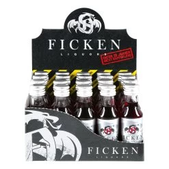 Ficken Jostabeerenlikör 15,0 % Vol 20ml, 20er Pack