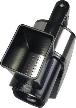 BEPER BP.400 Elektrischer Gemüsehobel Aus Stahl Mit 3 Aufsätzen, Julienne Scheiben & Reibe