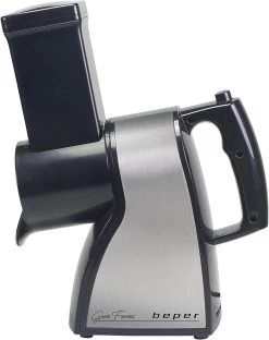 BEPER BP.400 Elektrischer Gemüsehobel Aus Stahl Mit 3 Aufsätzen, Julienne Scheiben & Reibe -Heimische Küche Geschäft 2451459000 prod 003