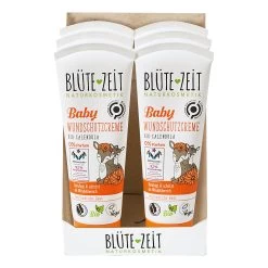 BLÜTE-ZEIT Baby Wundschutzcreme Bio-Calendula 75 Ml, 6er Pack