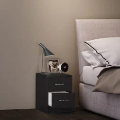 VCM Holz Nachtschrank Beistelltisch Schublade Konsole Nachttisch Boxal Mini -Heimische Küche Geschäft 8600043100 914023 prod 004