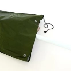 VCM Schutzhülle Sonnenschirm  Ø 4m Reißverschluss Grün Wetterschutz Polyester 2,30m -Heimische Küche Geschäft 8600043100 915656 prod 003