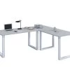 VCM Eckschreibtisch Schreibtisch Computer Winkeltisch Lona 50 U Alu Weiß -Heimische Küche Geschäft 8600043100 916453 prod 001