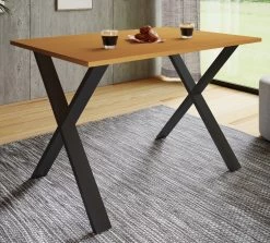 VCM Premium Holz Esstisch Küchentisch Speisetisch Tisch Xona X Schwarz -Heimische Küche Geschäft 8600043100 916776 prod 004