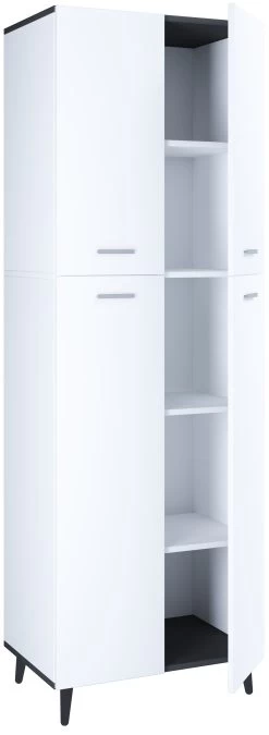 VCM Holz Dielenschrank Mehrzweckschrank Flurschrank Allzweckschrank Schrank Lindas -Heimische Küche Geschäft 8600043100 917533 prod 005