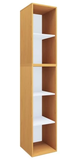 VCM Holz Büro Stand Regal Bücher Ordner Aktenregal Ordnerregal Bücherregal Lona L 5f -Heimische Küche Geschäft 8600043100 917850 prod 005