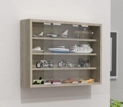 VCM Holz Glas Hängevitrine Wandvitrine Sammel Deko Sammler Vitrine Agisa M -Heimische Küche Geschäft 8600043100 918274 prod 003