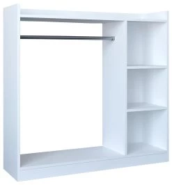 VCM Holz Offener Kleiderschrank Begehbarer Kleiderregal Schrank Kleiderstange Palosa -Heimische Küche Geschäft 8600043100 918481 prod 006