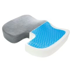 Albatros Sitzkissen BILL, Memory Schaum + Gel Schicht Grau -Heimische Küche Geschäft 8600153300 3172 prod 005