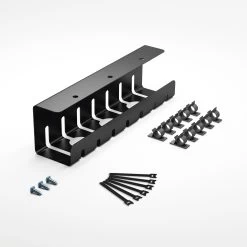 Albatros Set A Schwarz, Inkl. 1x Kabelkanal, 6x Kabelbinder, 10x Kabelhalter