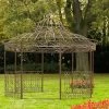 CLP Luxus Pavillon ROMANTIK V2 Aus Pulverbeschichtetem Eisen L Runder Pavillion Mit Stilvollen Verzierungen L Höhe 350 Cm -Heimische Küche Geschäft 8600246500 112028332 prod 001