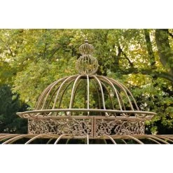 CLP Luxus Pavillon ROMANTIK V2 Aus Pulverbeschichtetem Eisen L Runder Pavillion Mit Stilvollen Verzierungen L Höhe 350 Cm 10 CLP Luxus Pavillon ROMANTIK V2 Aus Pulverbeschichtetem Eisen L Runder Pavillion Mit Stilvollen Verzierungen L Höhe 350 Cm -Heimische Küche Geschäft 8600246500 112028332 prod 003