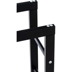 CLP Kaminholzständer Keri V2 I Aus Schwarzem Metall I Kaminholzregal Mit Bodenschonern I Stapelhilfe Für Brennholz -Heimische Küche Geschäft 8600246500 151082901 prod 004