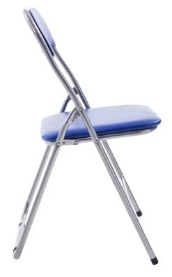 CLP Klappstuhl Felix Gepolstert I Küchenstuhl Mit Metallgestell I Kunstleder PVC Sitz Gepolstert I Besucherstuhl Klappbar -Heimische Küche Geschäft 8600246500 1511412112 prod 003