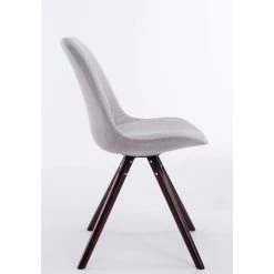 CLP Retro-Stuhl Toulouse Rund Mit Stoffbezug Und Hochwertigem Sitzpolster I Lehnstuhl Mit Stabilem Holzgestell I Sitzhöhe 48 Cm 10 CLP Retro-Stuhl Toulouse Rund Mit Stoffbezug Und Hochwertigem Sitzpolster I Lehnstuhl Mit Stabilem Holzgestell I Sitzhöhe 48 Cm -Heimische Küche Geschäft 8600246500 151636808 prod 003