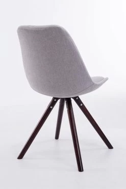 CLP Retro-Stuhl Toulouse Rund Mit Stoffbezug Und Hochwertigem Sitzpolster I Lehnstuhl Mit Stabilem Holzgestell I Sitzhöhe 48 Cm 11 CLP Retro-Stuhl Toulouse Rund Mit Stoffbezug Und Hochwertigem Sitzpolster I Lehnstuhl Mit Stabilem Holzgestell I Sitzhöhe 48 Cm -Heimische Küche Geschäft 8600246500 151636808 prod 004