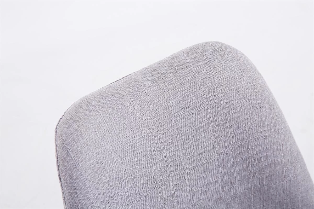 CLP Retro-Stuhl Toulouse Rund Mit Stoffbezug Und Hochwertigem Sitzpolster I Lehnstuhl Mit Stabilem Holzgestell I Sitzhöhe 48 Cm 7 CLP Retro-Stuhl Toulouse Rund Mit Stoffbezug Und Hochwertigem Sitzpolster I Lehnstuhl Mit Stabilem Holzgestell I Sitzhöhe 48 Cm – Bild 5