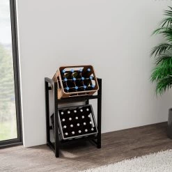 CLP Getränkekistenständer Stack I Platzsparendes Robustes Kistenregal Für Getränkekisten I In Verschiedenen Größen Und Farben Erhältlich -Heimische Küche Geschäft 8600246500 151981401 prod 002