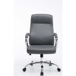 CLP XXL Bürostuhl Lausanne Kunstleder | Höhenverstellbarer Schreibtischstuhl Mit Gepolsterten Armlehnen | Drehstuhl Mit Laufrollen -Heimische Küche Geschäft 8600246500 191545008 prod 002