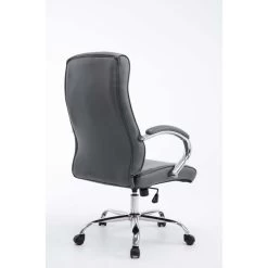 CLP XXL Bürostuhl Lausanne Kunstleder | Höhenverstellbarer Schreibtischstuhl Mit Gepolsterten Armlehnen | Drehstuhl Mit Laufrollen -Heimische Küche Geschäft 8600246500 191545008 prod 004